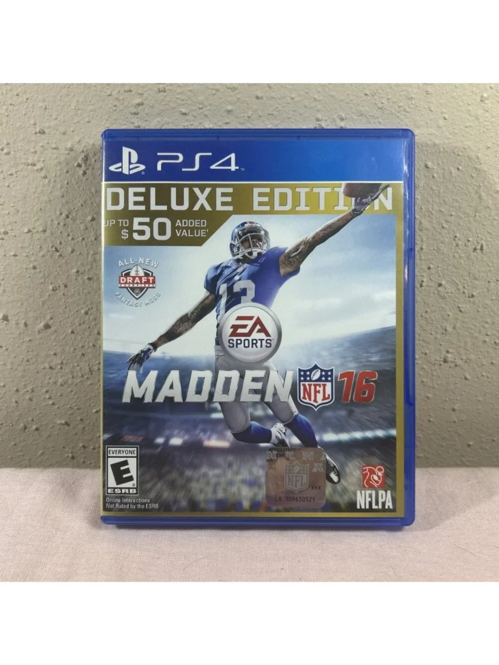 Madden NFL 16 Deluxe Edition (Sony PlayStation 4, 2015) Case Only No Game
